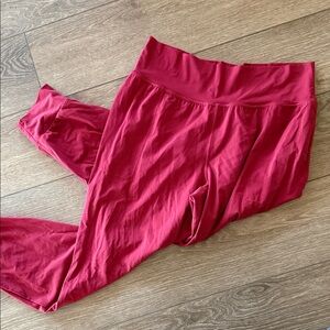 Athleta Salutation Jogger Leggings in Deep Berry